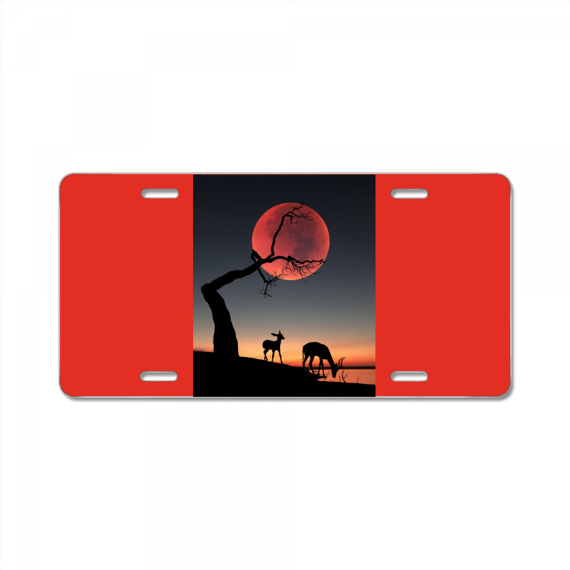 Fullmoon License Plate | Artistshot