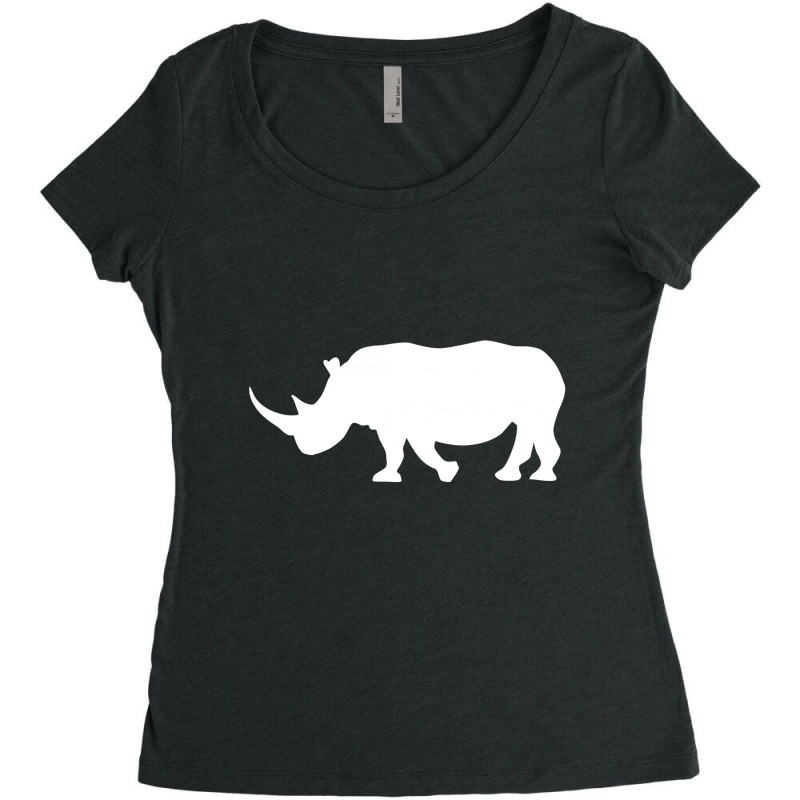 Rhino Women's Triblend Scoop T-shirt | Artistshot