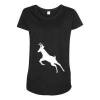 Gazelle Maternity Scoop Neck T-shirt | Artistshot