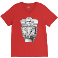 Vivace Mesopotamian Art Architecture Travel V-neck Tee | Artistshot