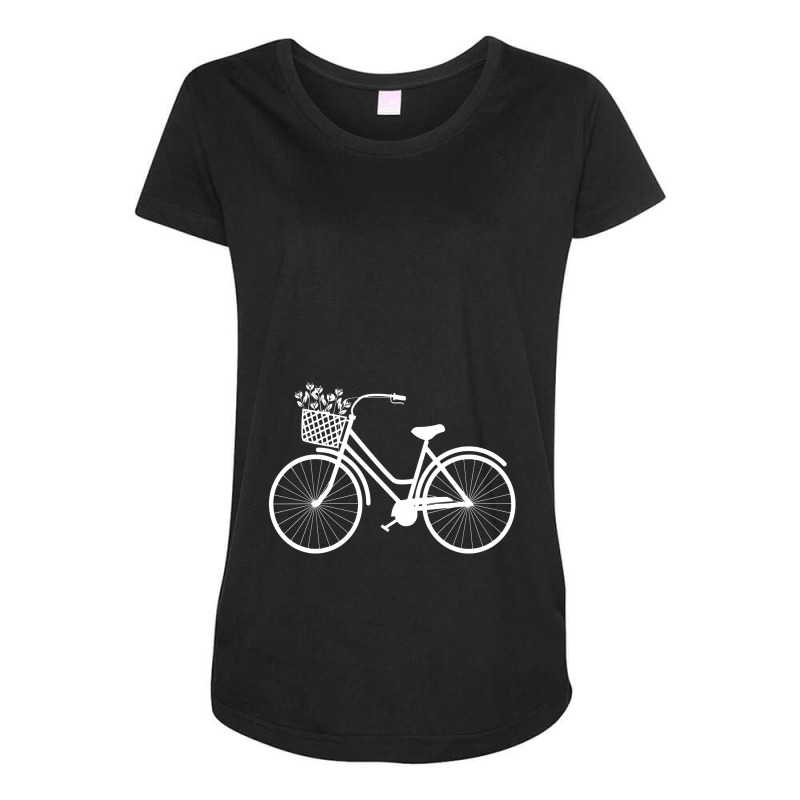 Bike Maternity Scoop Neck T-shirt | Artistshot