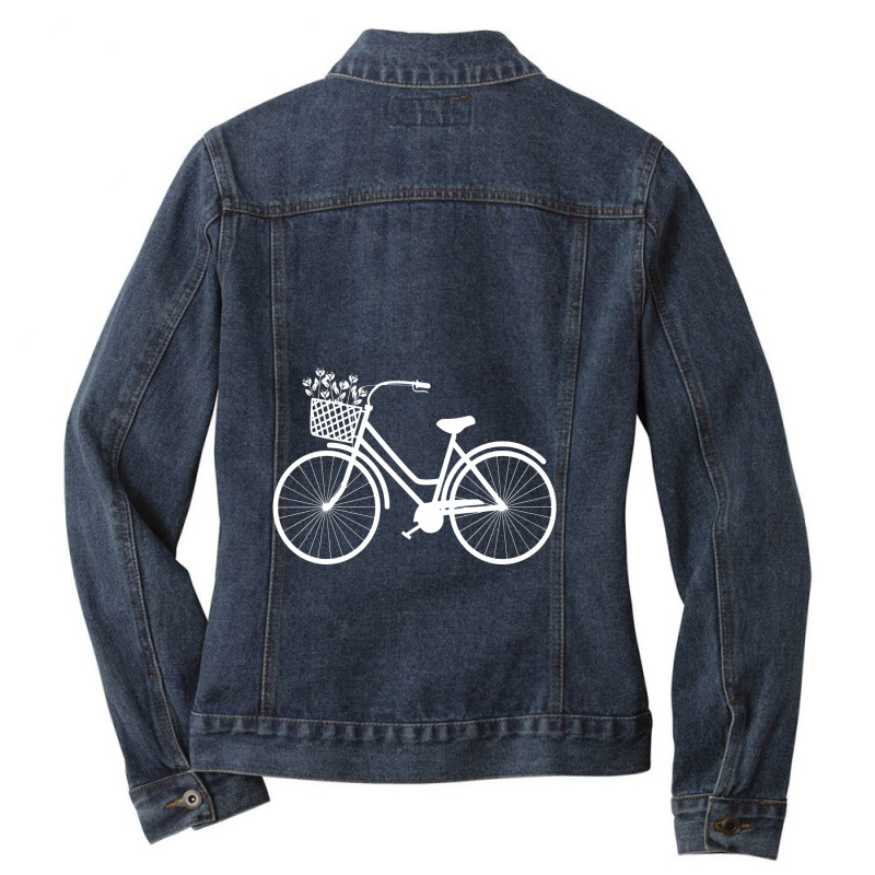 Bike Ladies Denim Jacket | Artistshot