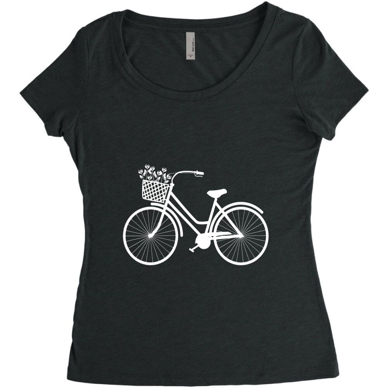 Bike Women's Triblend Scoop T-shirt | Artistshot