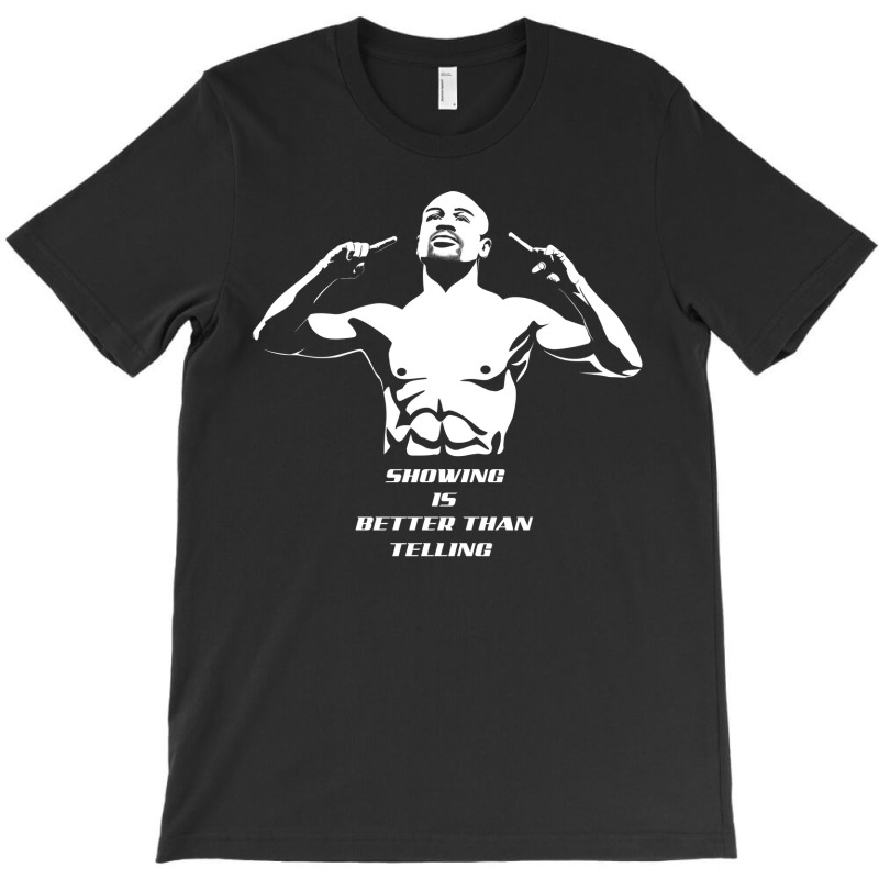 Do More Mayweather Jr Silhouette Art T-shirt | Artistshot