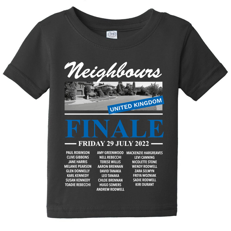 Neighbours Finale Uk Baby Tee by ardylanda | Artistshot