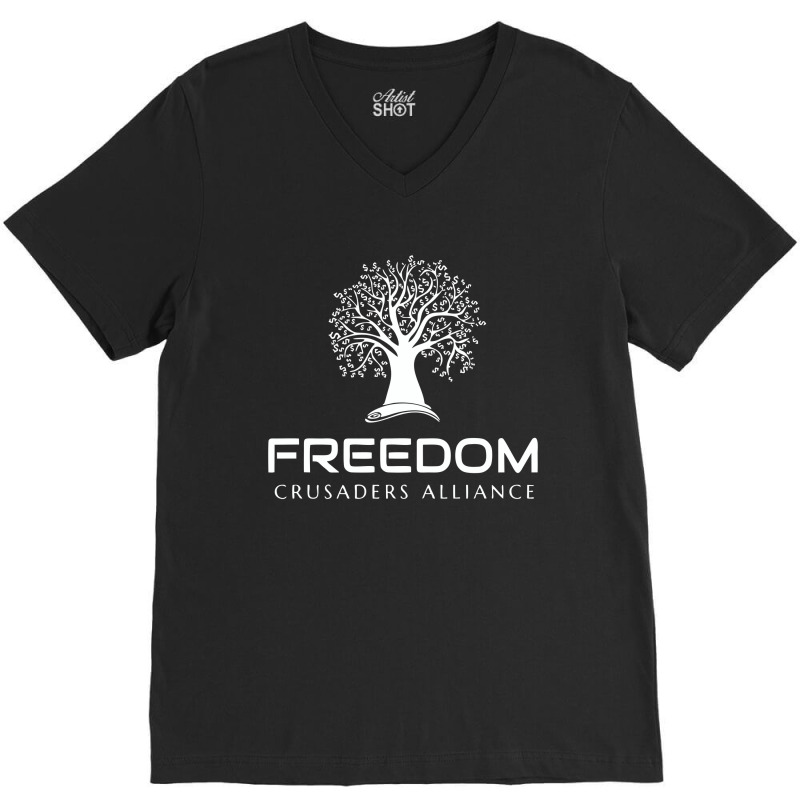 Freedom Crusaders Alliance V-neck Tee | Artistshot