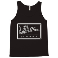 Join Or Die - Benjamin Franklin Tank Top | Artistshot