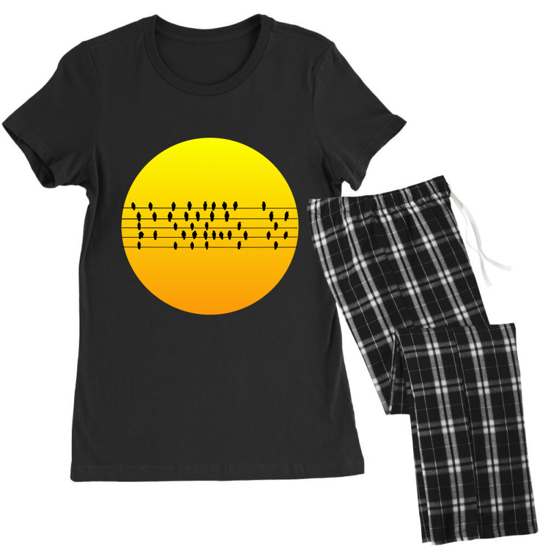 Sun And Birds Women's Pajamas Set | Artistshot