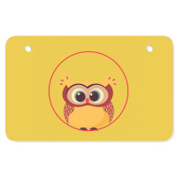 Owl Atv License Plate | Artistshot