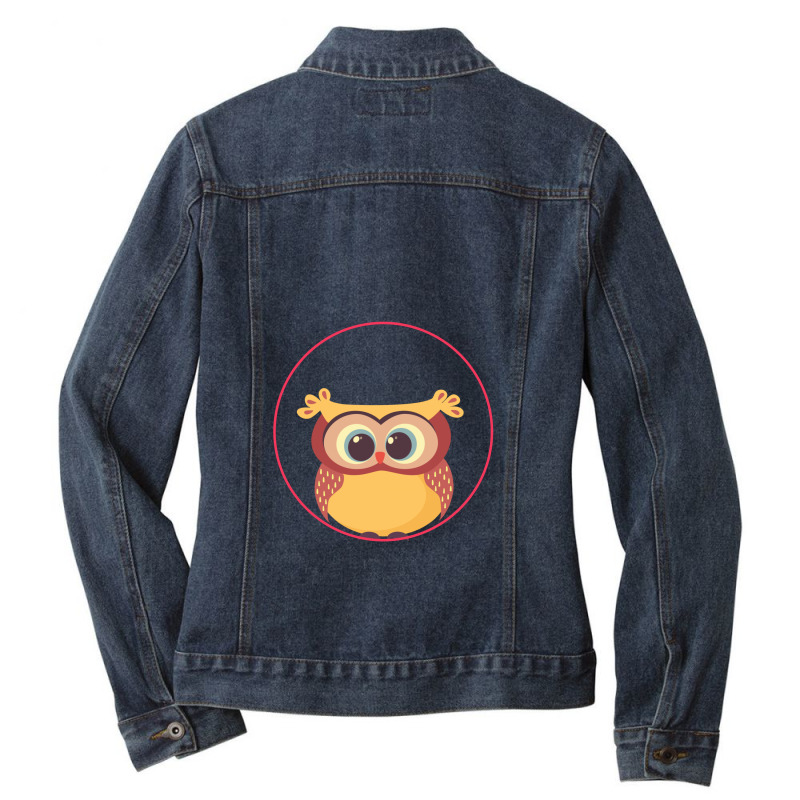 Owl Ladies Denim Jacket | Artistshot