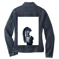 Girl Ladies Denim Jacket | Artistshot