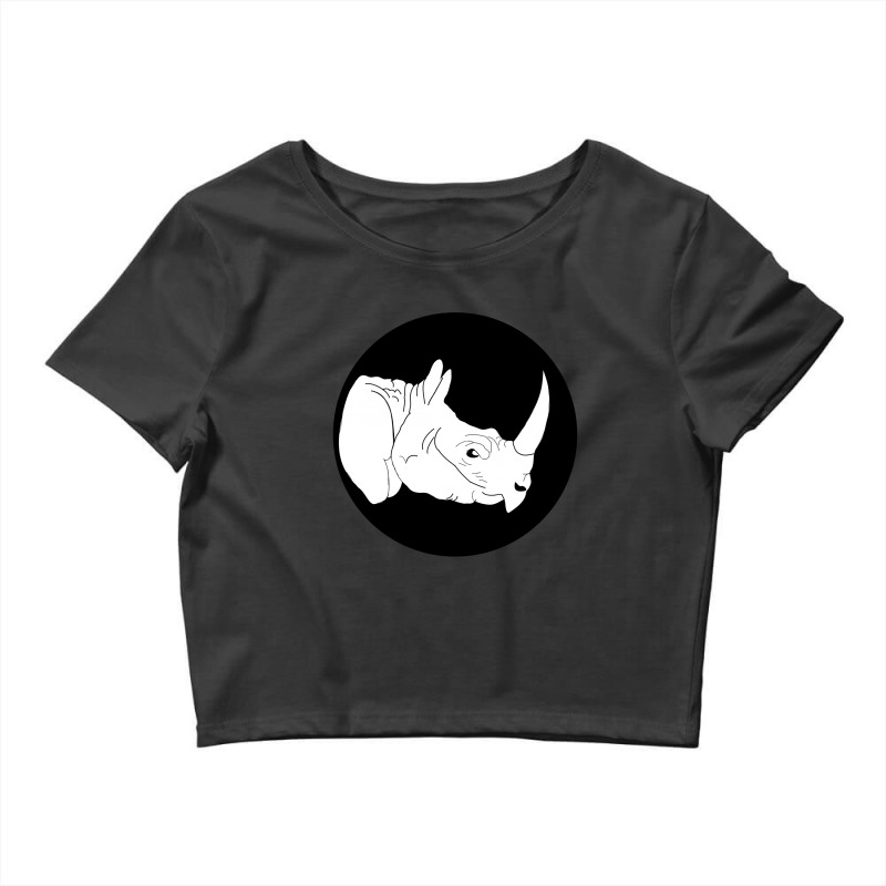 Rhino Crop Top | Artistshot