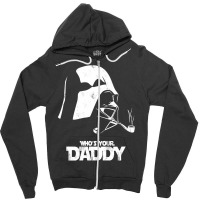 Who's Your Dad' New Slihouette Design Zipper Hoodie | Artistshot