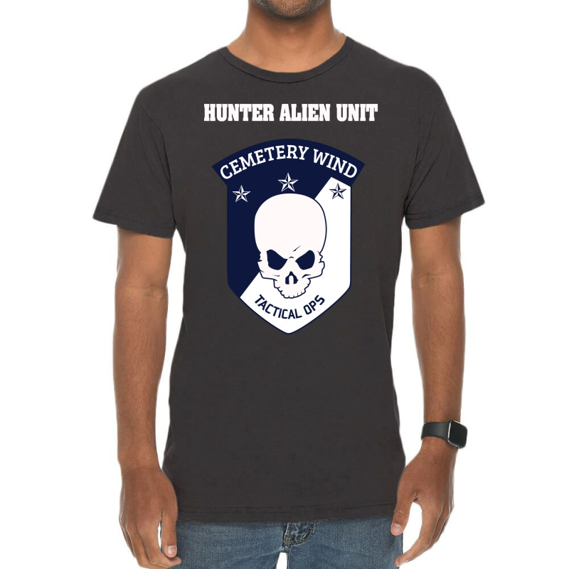 The Hunter Of Alien Unit Vintage T-shirt | Artistshot