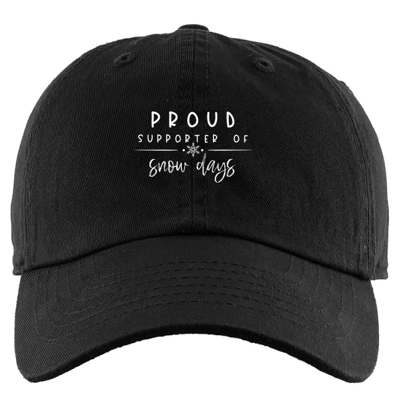 Proud Supporter Of Snow Days Vintage Christmas Hol Kids Cap | Artistshot