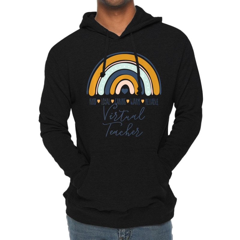 Valentine's Day Virtual Teacher Appreciation Premi Lightweight Hoodie | Artistshot