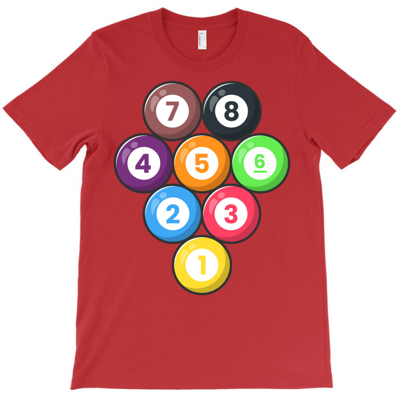 Billiard 8 Balls T-shirt | Artistshot