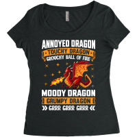 Hot Trend Funny Annoyed Grangon Women's Triblend Scoop T-shirt | Artistshot