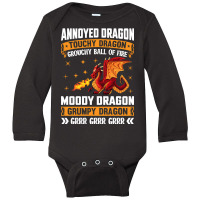 Hot Trend Funny Annoyed Grangon Long Sleeve Baby Bodysuit | Artistshot