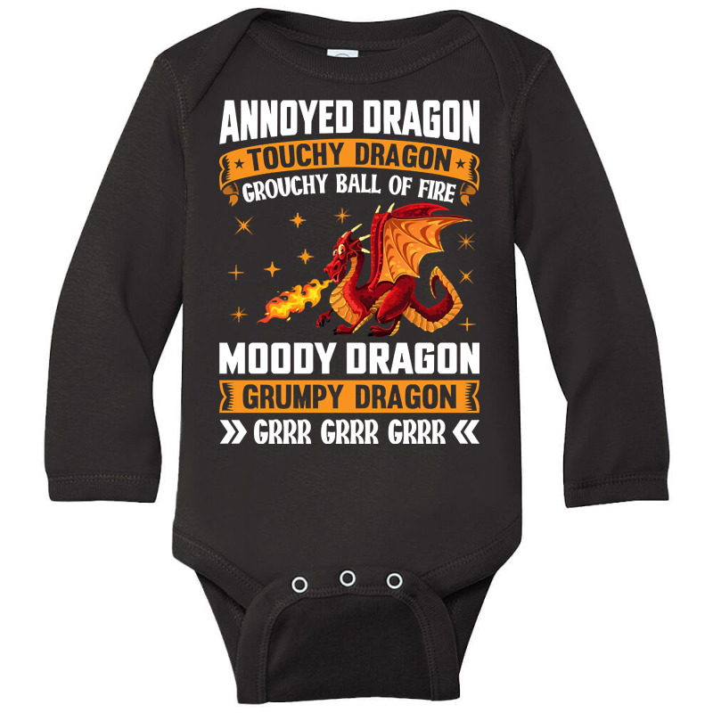 Hot Trend Funny Annoyed Grangon Long Sleeve Baby Bodysuit by lethithu856 | Artistshot