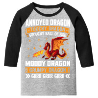 Hot Trend Funny Annoyed Grangon Youth 3/4 Sleeve | Artistshot