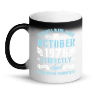 Legends Were Born In October 1976 Perfectly Aged H Magic Mug | Artistshot