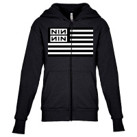 Black White Youth Zipper Hoodie | Artistshot