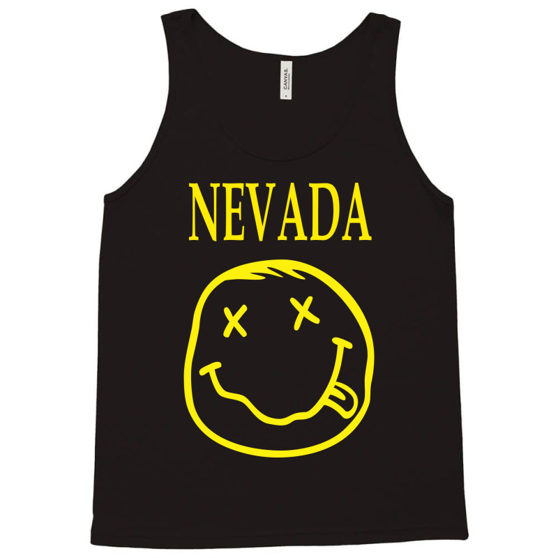 Smile Face Nevada Funny Tank Top | Artistshot