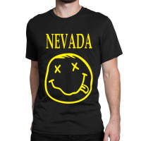 Smile Face Nevada Funny Classic T-shirt | Artistshot