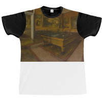 Billiard Room At Menil Hubert Graphic T-shirt | Artistshot