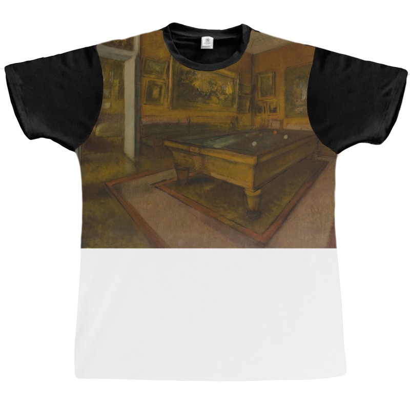 Billiard Room At Menil Hubert Graphic T-shirt | Artistshot