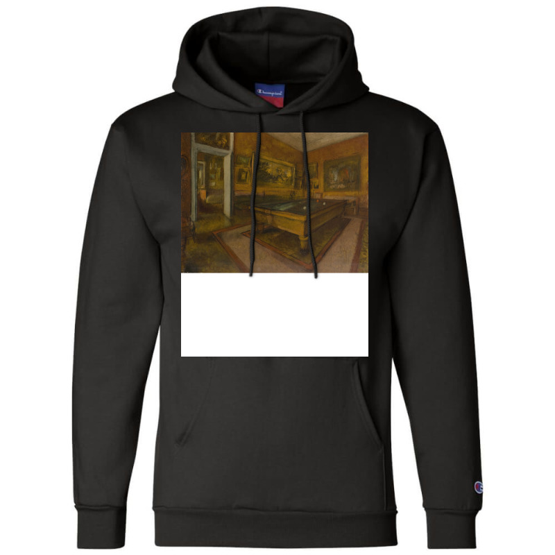 Billiard Room At Menil Hubert Champion Hoodie | Artistshot