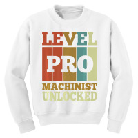 Machinist Pro Unlocked Vintage Style Unique Premiu Youth Sweatshirt | Artistshot