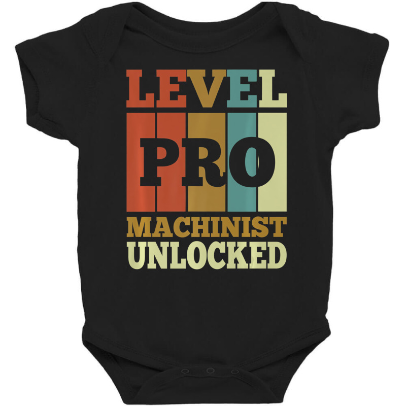 Machinist Pro Unlocked Vintage Style Unique Premiu Baby Bodysuit by imelde | Artistshot