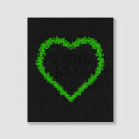 Limited Edition Gastroschisis Awareness Heart Supp Portrait Canvas Print | Artistshot