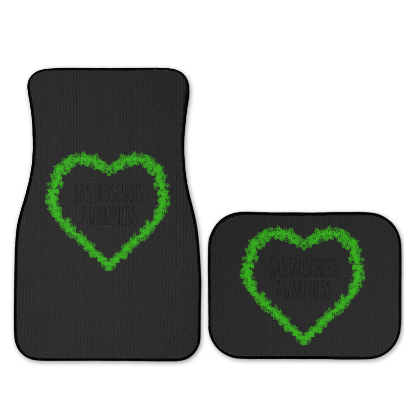 Limited Edition Gastroschisis Awareness Heart Supp Full Set Car Mats | Artistshot