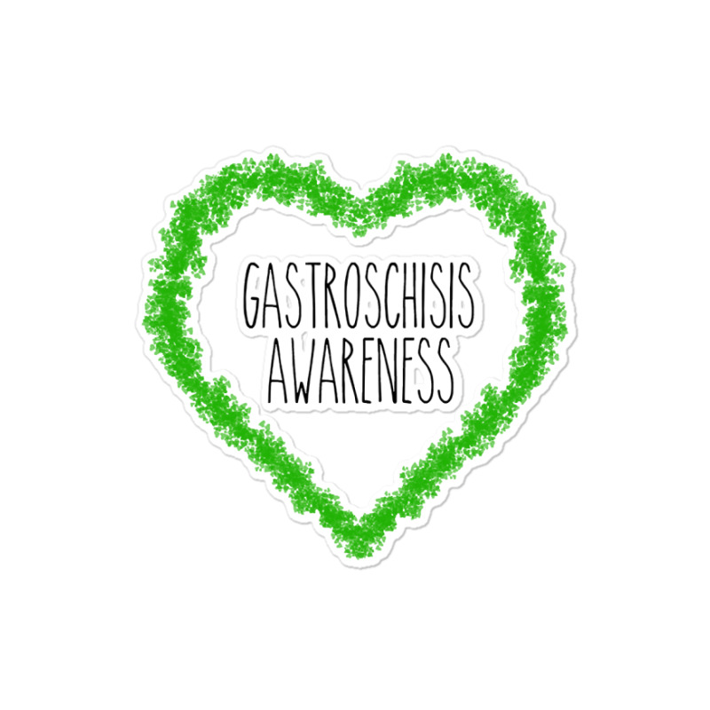 Limited Edition Gastroschisis Awareness Heart Supp Sticker | Artistshot