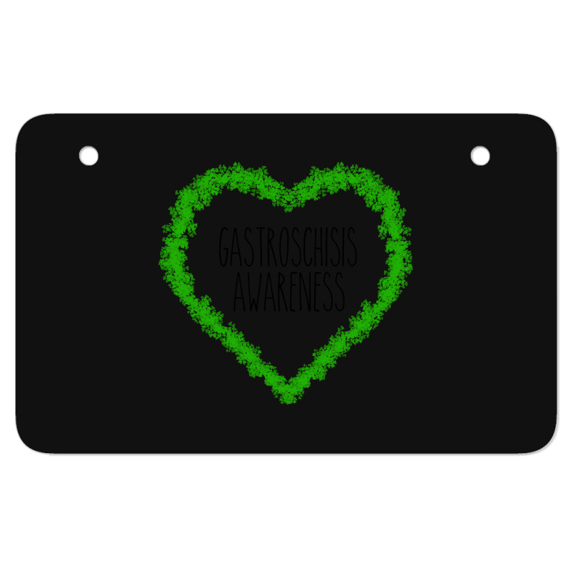 Limited Edition Gastroschisis Awareness Heart Supp Atv License Plate | Artistshot