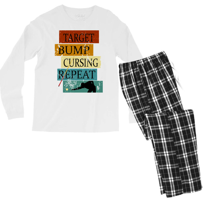 Billiards Game Men's Long Sleeve Pajama Set | Artistshot