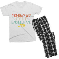 Old Text Shirt Vintage T Shirt Mondays Are For The Men's T-shirt Pajama Set | Artistshot