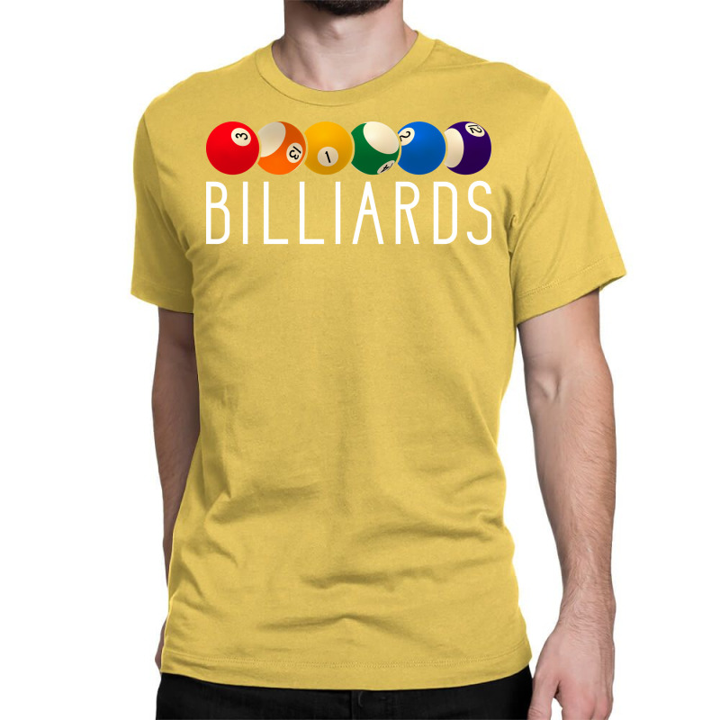 Billiards Balls Pool Player Classic T-shirt | Artistshot