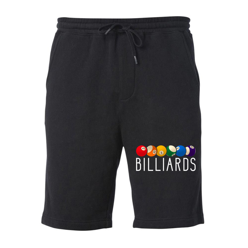 Billiards Balls Pool Player Fleece Short | Artistshot