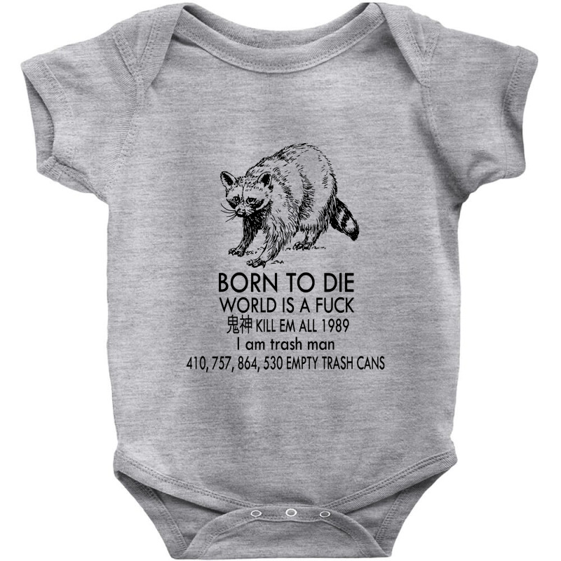 Born To Die World Baby Bodysuit by adarandella | Artistshot