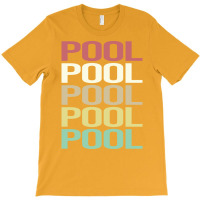 Colorful Text Pool T-shirt | Artistshot