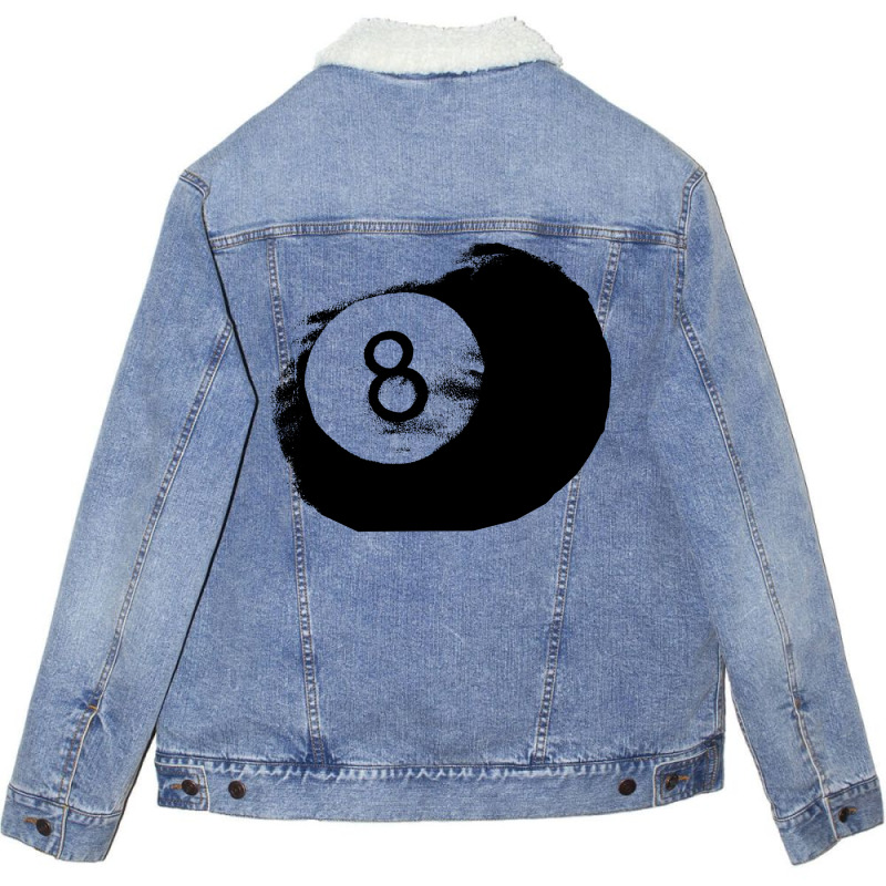 8 Ball (1) Unisex Sherpa-lined Denim Jacket | Artistshot