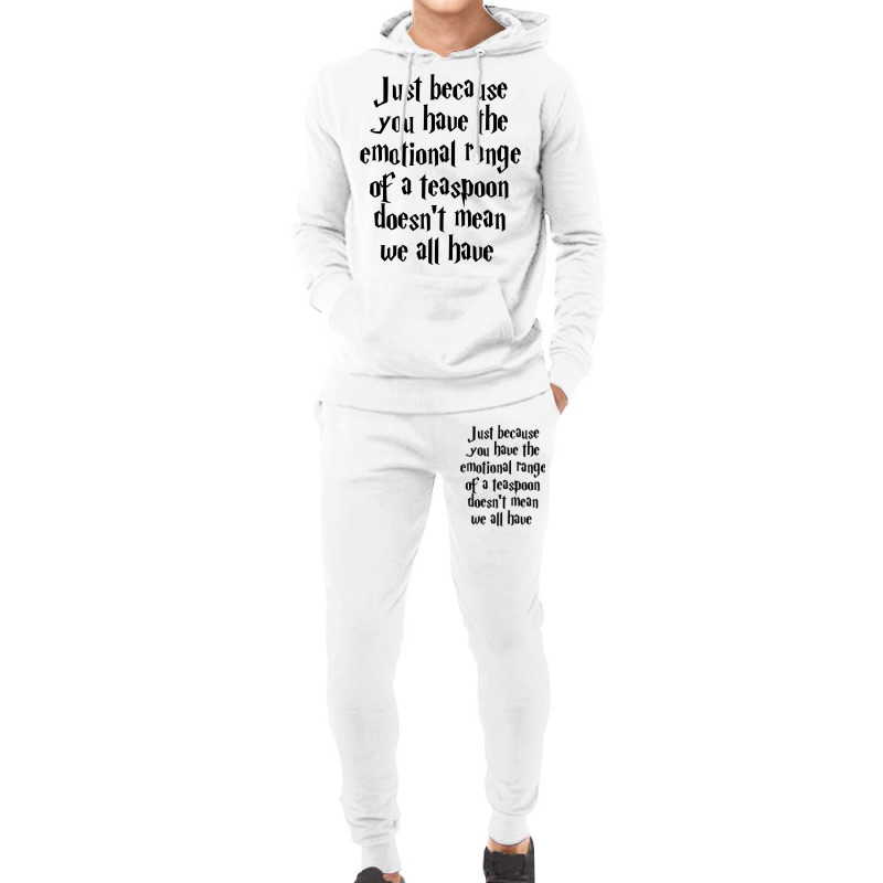 The Emotional Range Of A Teaspoon 18 Hoodie & Jogger Set | Artistshot