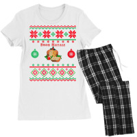 Womens Buon Natale Panettone Apparel V Neck T Shir Women's Pajamas Set | Artistshot