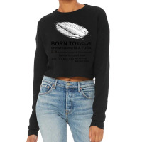 Born To Evolve Creationism Cropped Sweater | Artistshot