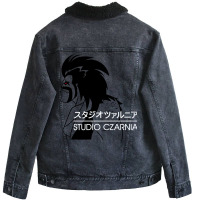 Studio Czarnia Unisex Sherpa-lined Denim Jacket | Artistshot