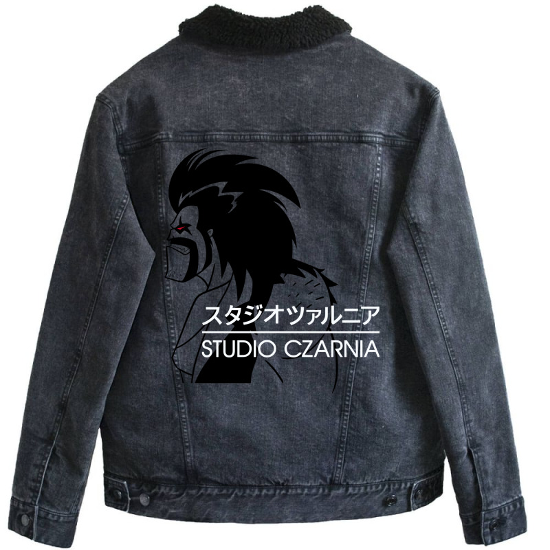 Studio Czarnia Unisex Sherpa-Lined Denim Jacket by milukapintaoc | Artistshot